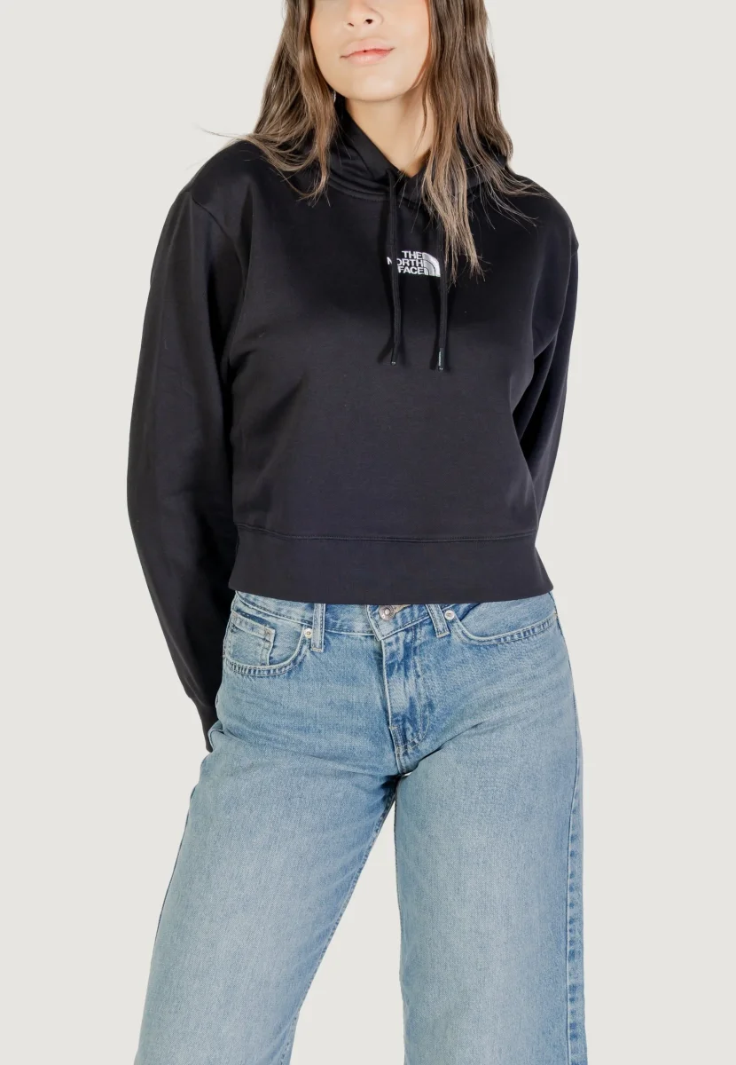 Felpa con cappuccio THE NORTH FACE W ESSENTIAL CROP HOODIE - immagine 2