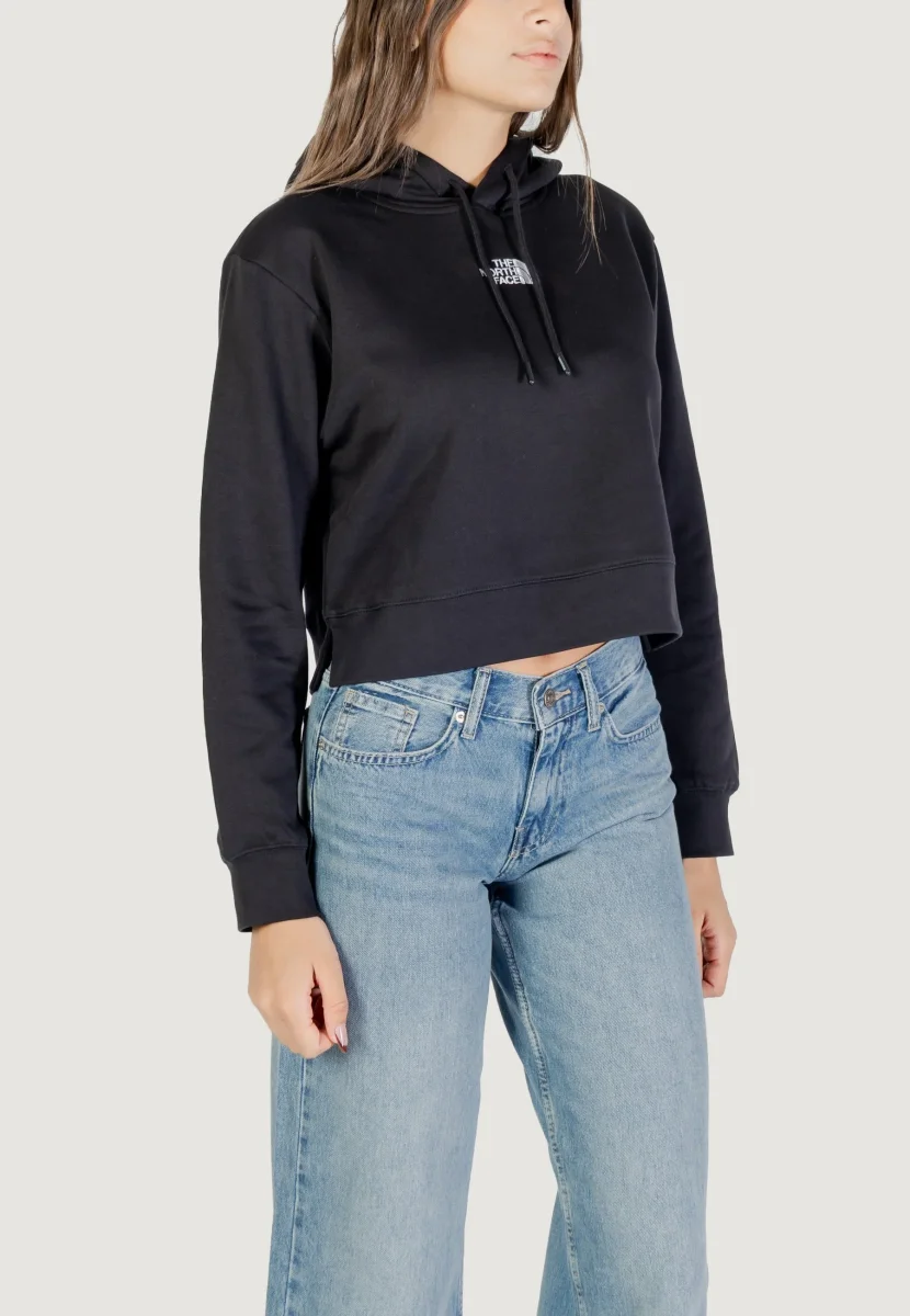 Felpa con cappuccio THE NORTH FACE W ESSENTIAL CROP HOODIE - immagine 3