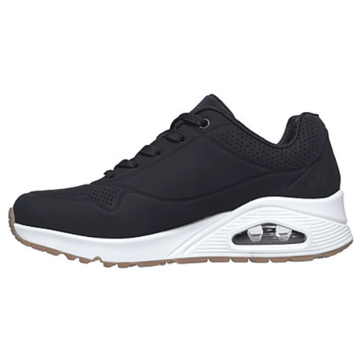 Skechers sneakers da donna Uno Stand On Air nero - immagine 4