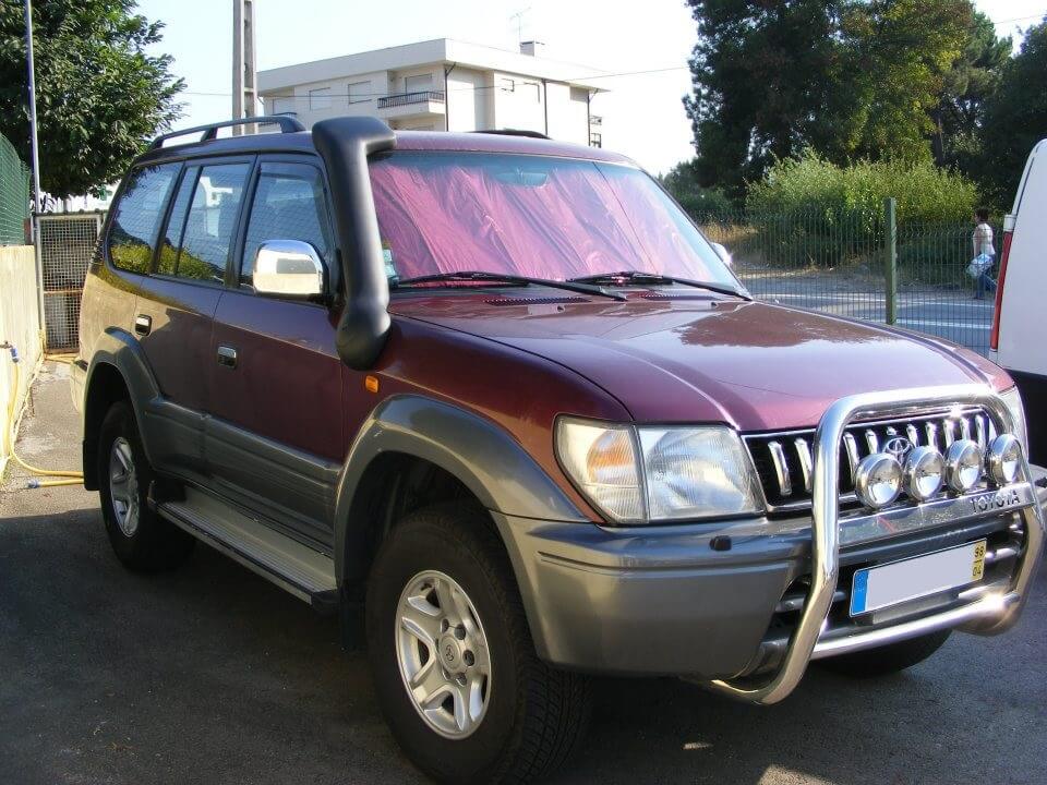 Snorkel Vetroresina Aerodinamico Toyota Land Cruiser Serie 90 - immagine 2