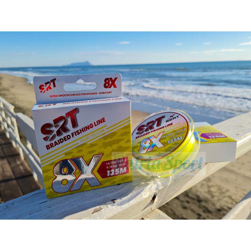 Trecciato SRT Braited Fishing Line Sert 8X mt.135 - immagine 4