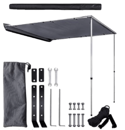 Tenda Laterale/Veranda da Campeggio 2500×2500 – Universale per Fuoristrada - immagine 5