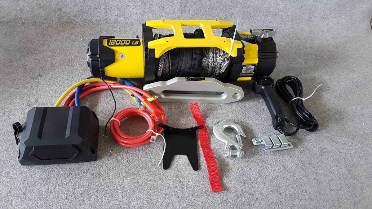 Verricello 12.000 lb Cavo Tessile – 2 Velocità - immagine 8